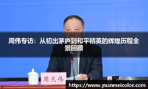 周伟专访：从初出茅庐到和平精英的辉煌历程全景回顾